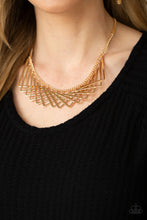 Load image into Gallery viewer, Metro Mirage - Gold Necklace