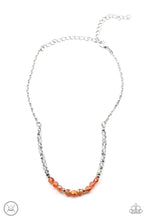 Load image into Gallery viewer, Space Odyssey - Orange Choker Necklace