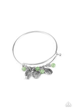 Load image into Gallery viewer, GROWING Strong - Green Hinged Bracelet