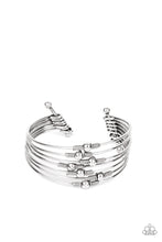 Load image into Gallery viewer, Industrial Intricacies - Silver Bracelet