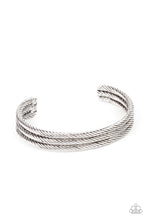 Load image into Gallery viewer, Armored Cable - Silver Bracelet