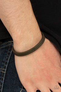 Quit MESHing around - Brass Bracelet