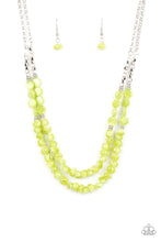 Load image into Gallery viewer, Staycation Status - Green Necklace