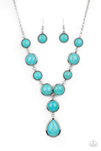 Load image into Gallery viewer, Terrestrial Trailblazer - Blue Necklace