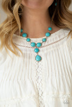 Load image into Gallery viewer, Terrestrial Trailblazer - Blue Necklace