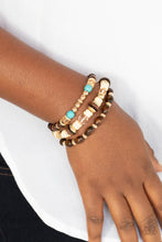 Load image into Gallery viewer, Belongs In The Wild - Gold Set of Bracelets