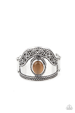 Dreamy Definition - Brown Ring