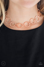 Load image into Gallery viewer, Retro Metro - Copper Choker Necklace