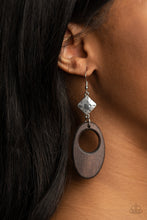 Load image into Gallery viewer, Retro Reveal - Brown Earrings