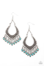 Load image into Gallery viewer, Sahara Fiesta - Blue Earrings