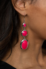 Load image into Gallery viewer, Retro Reality - Pink Earrings