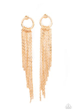 Load image into Gallery viewer, Divinely Dipping - Gold Post Earrings