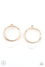 Load image into Gallery viewer, Clear The Way! - Gold Post Earrings