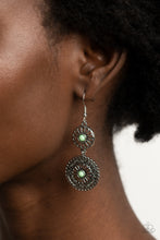 Load image into Gallery viewer, Keep It WHEEL - Green Earrings