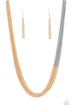 Load image into Gallery viewer, Metallic Merger - Gold Necklace
