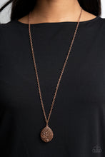 Load image into Gallery viewer, Wearable Wildflowers - Copper Necklace