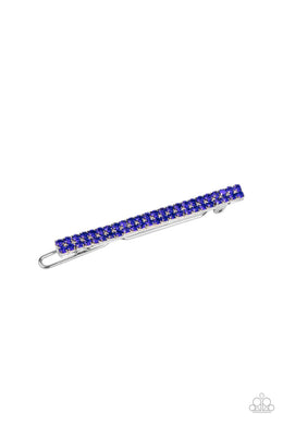 Thats GLOW-biz - Blue Barrette
