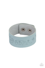 Load image into Gallery viewer, Butterfly Canopy - Blue Snap Bracelet