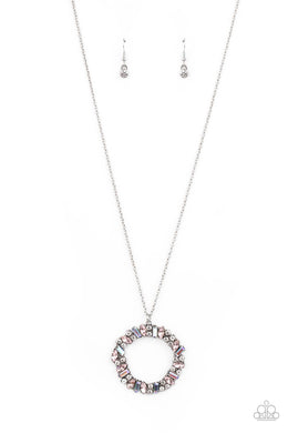 Wreathed in Wealth - Pink Necklace