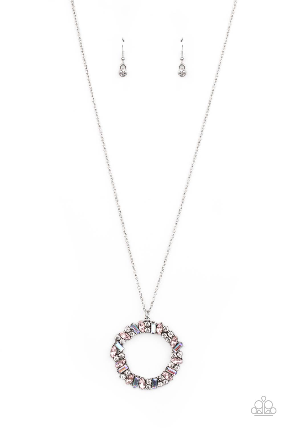 Wreathed in Wealth - Pink Necklace