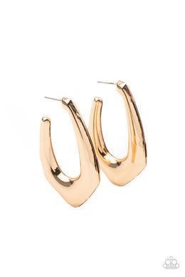 Find Your Anchor - Gold Earrings