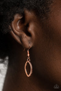 Dizzying Definition - Copper Necklace