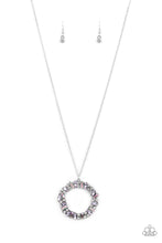 Load image into Gallery viewer, Wreathed in Wealth - Purple Necklace