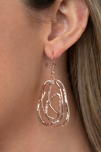 Artisan Relic - Rose Gold Earrings