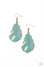 Load image into Gallery viewer, Heads QUILL Roll - Copper Earrings