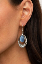 Load image into Gallery viewer, Serene Shimmer - Blue Earrings