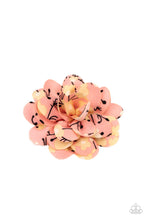 Load image into Gallery viewer, Springtime Eden - Orange Hair Clip