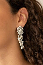 Load image into Gallery viewer, Fabulously Flattering - White Earrings