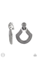 Load image into Gallery viewer, Better Buckle Up - Silver Clip-On Earrings