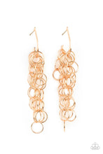 Load image into Gallery viewer, Long Live The Rebels - Gold Hoop Earrings