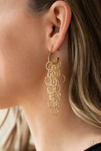 Load image into Gallery viewer, Long Live The Rebels - Gold Hoop Earrings