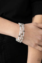 Load image into Gallery viewer, Here to STAYCATION - White Set of Bracelets
