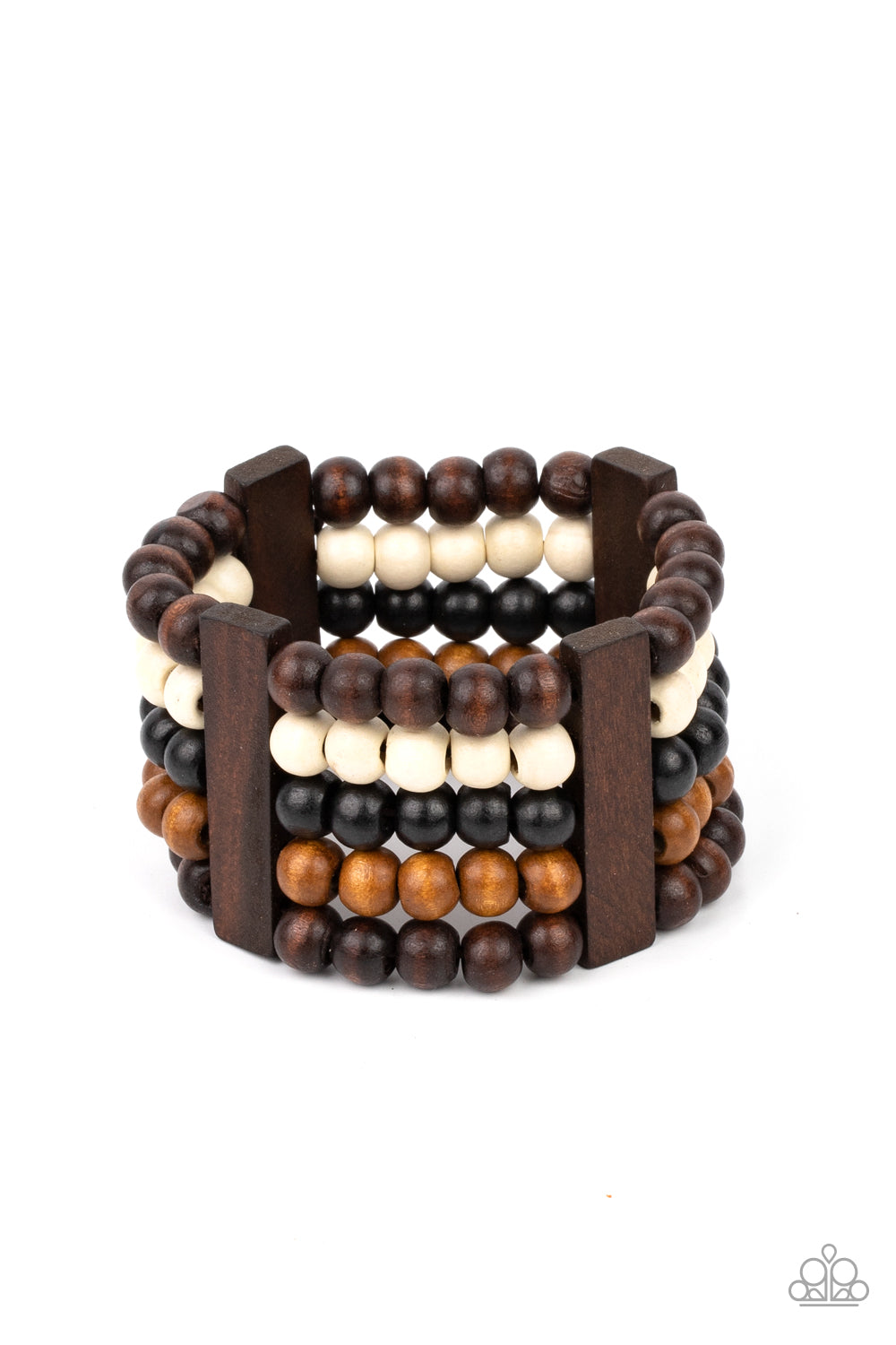 Caribbean Catwalk - Multi Stretchy Bracelet
