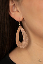 Load image into Gallery viewer, Hand It OVAL! - Rose Gold Earrings