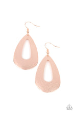 Load image into Gallery viewer, Hand It OVAL! - Rose Gold Earrings