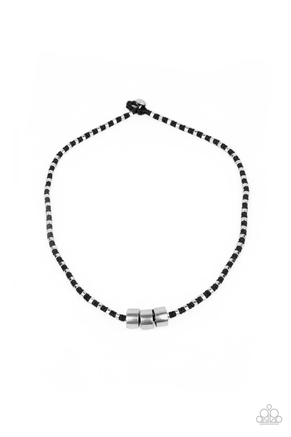 Pull The Ripcord - Black Necklace