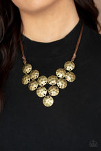 Load image into Gallery viewer, Token Treasure - Brass Necklace