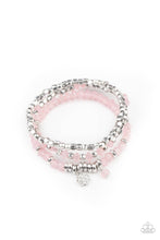 Load image into Gallery viewer, Glacial Glimmer - Pink Bracelet