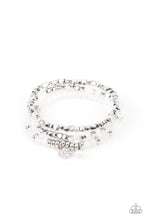 Load image into Gallery viewer, Glacial Glimmer - White Set of Bracelets