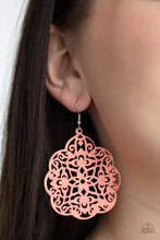 Load image into Gallery viewer, Mediterranean Eden - Orange Earrings