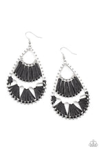 Load image into Gallery viewer, Samba Scene - Black Earrings