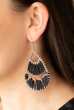Load image into Gallery viewer, Samba Scene - Black Earrings