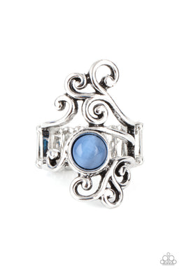 Glimmering Grapevines - Blue Ring