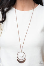 Load image into Gallery viewer, Moonlight Sailing - Copper Necklace