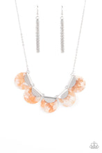 Load image into Gallery viewer, Mermaid Oasis - Orange Necklace