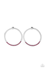 Load image into Gallery viewer, Spot On Opulence - Pink Post Earrings